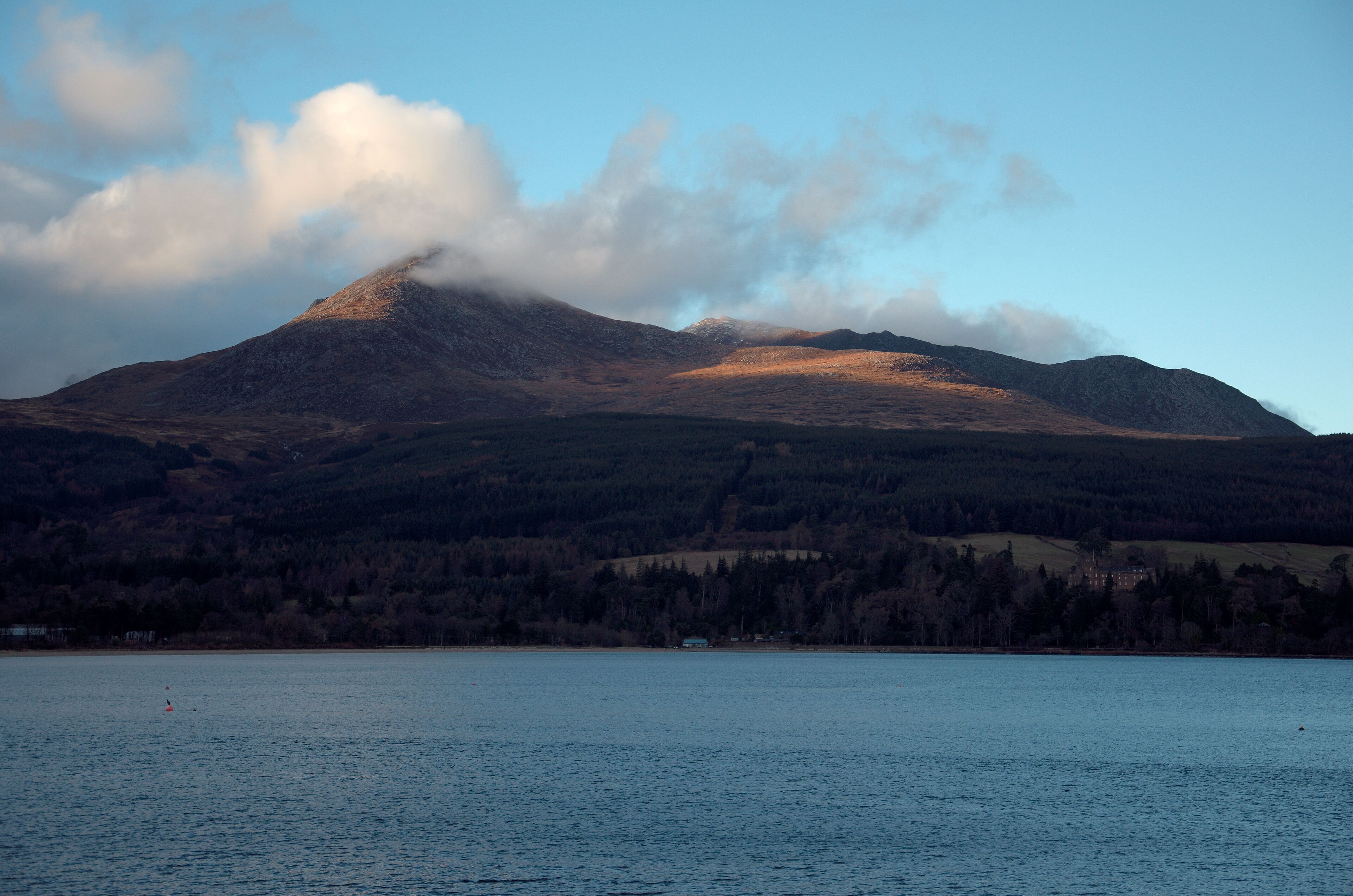 Brodick Castle on the Isle of Arran.
